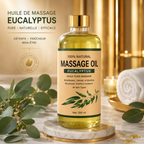 Huile De Massage Eucalyptus - Eucalyptus Massage Oil 500 ml.