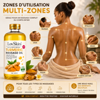 Huile De Massage Curcuma (Turmeric Massage Oil) LovSkin – 500 ml