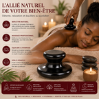 Pierre de Massage Champignon Professionnelle (Mushroom Massage Stone)