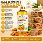 Huile De Massage Curcuma (Turmeric Massage Oil) LovSkin – 500 ml