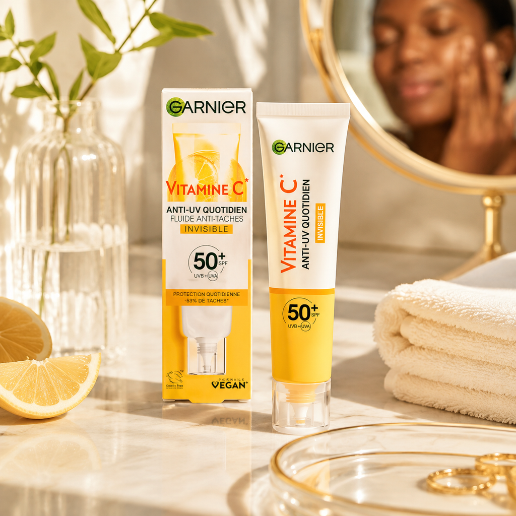 Garnier Vitamine C Fluide Anti-UV Quotidien Invisible SPF50+ – 40 ml