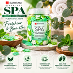BATHRANI Fleurs de Savon Spa Menthe & Eucalyptus Mains & Pieds 220 g / 800g