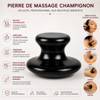 Pierre de Massage Champignon Professionnelle (Mushroom Massage Stone)