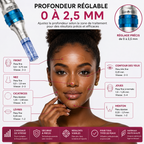 Stylo Dermapen A6 Professionnel Rechargeable Sans Fil – Microneedling, BB Glow, Nano Needling & Maquillage Permanent