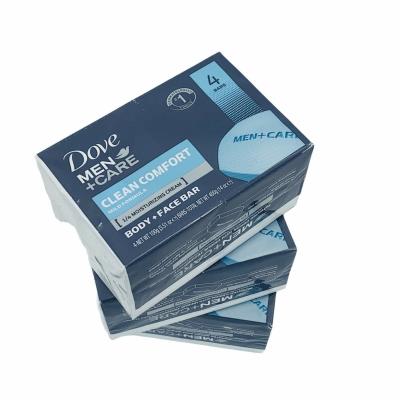 Dove 4 Barres de Savon Men Care Clean Comfort - Formule douce