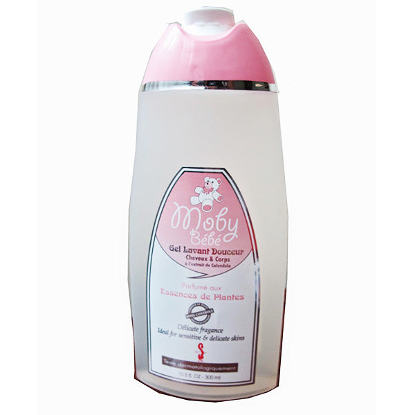 Moby Bébé Gel lavant Douceur Cheveux & Corps 300 ml