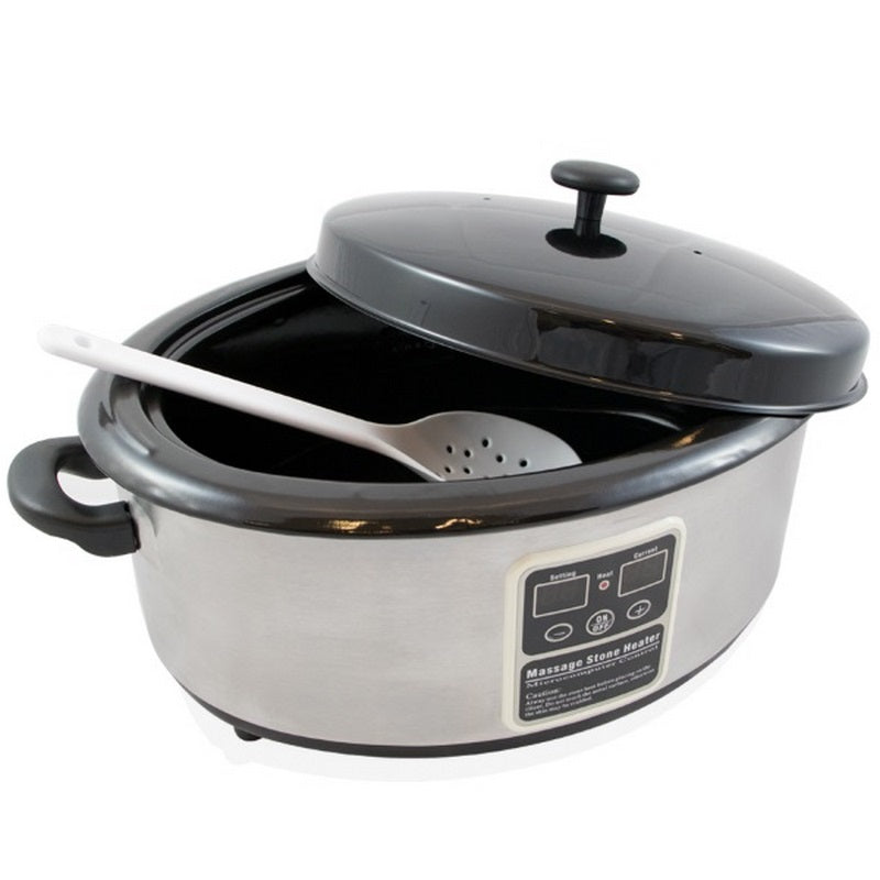 Chauffe-Pierres Chaudes Professionnel 5,5L / 18L – Appareil Spa Massage Hot Stone Avec Affichage Numérique & Arrêt Automatique