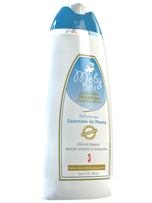 Moby Bébé Lait de toilette pédiatrique 300 ml