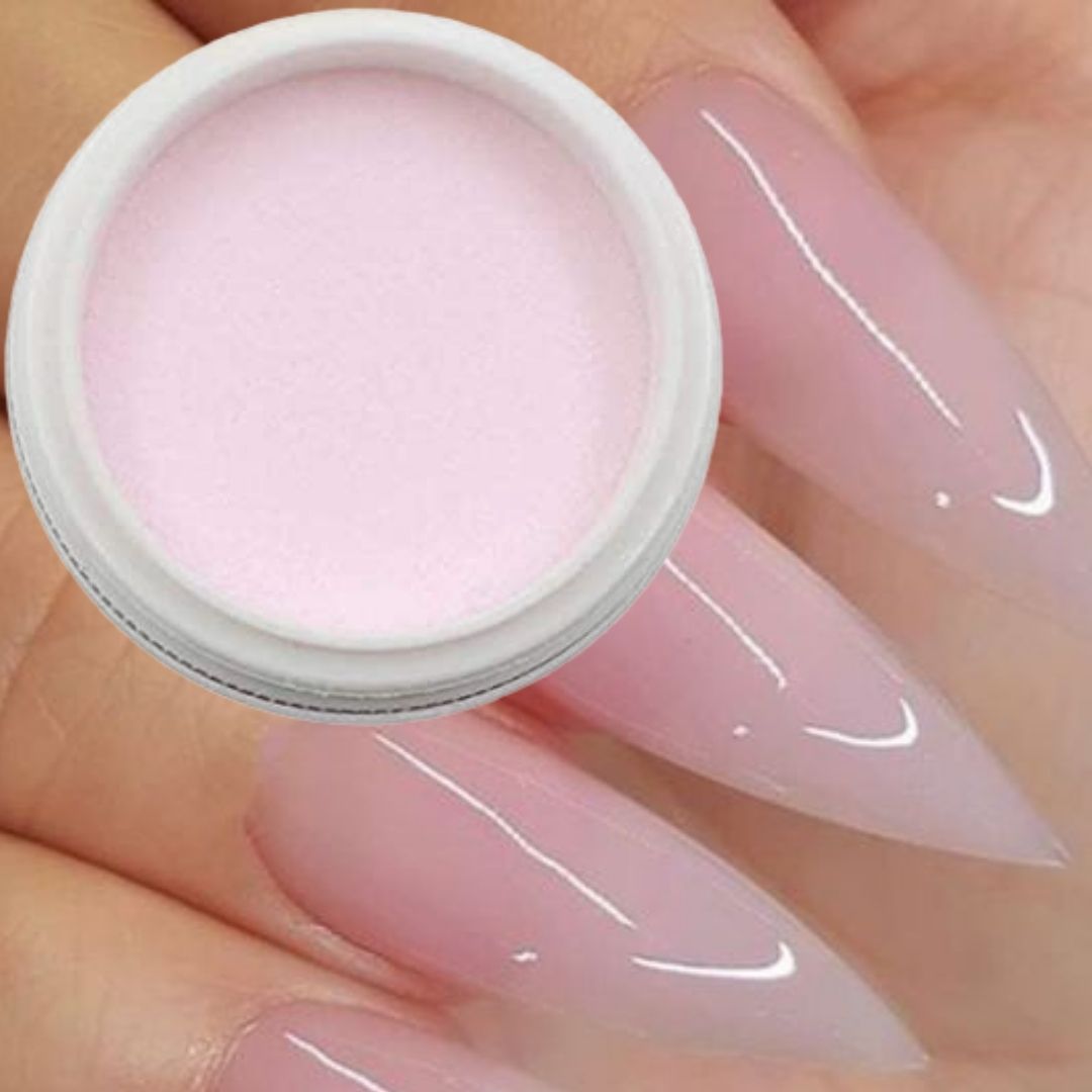 Résine Poudre Acrylique De Construction non acide- Rose Clair