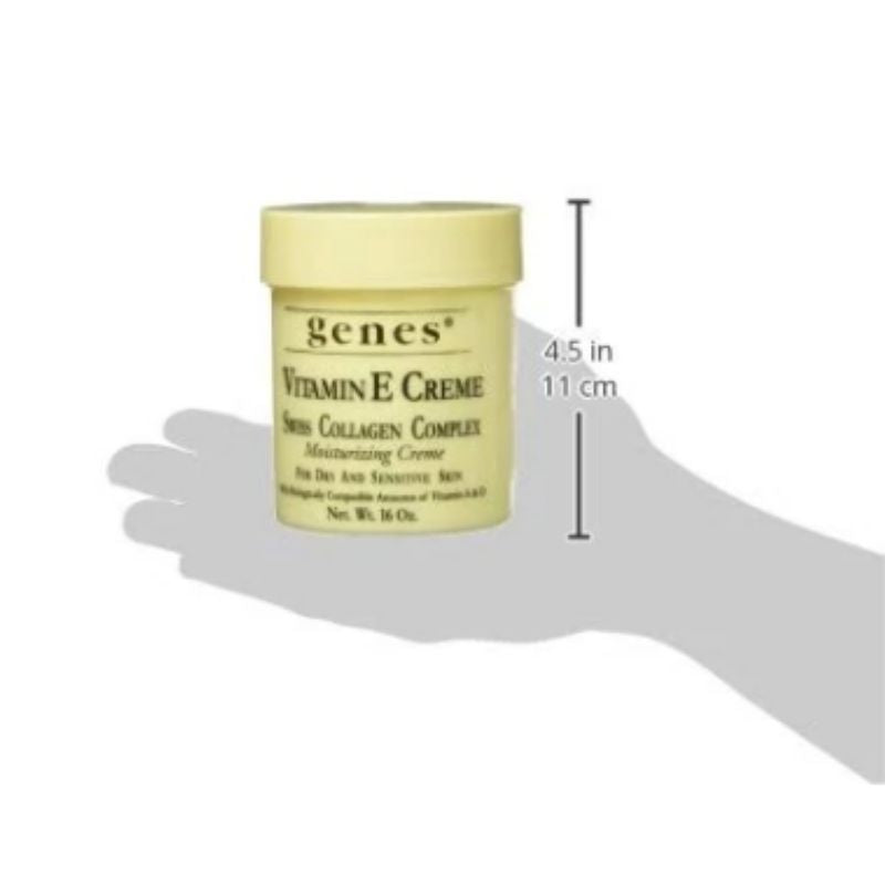 Genes Vitamin E Creme Swiss Collagen Complex - Crème Hydratante