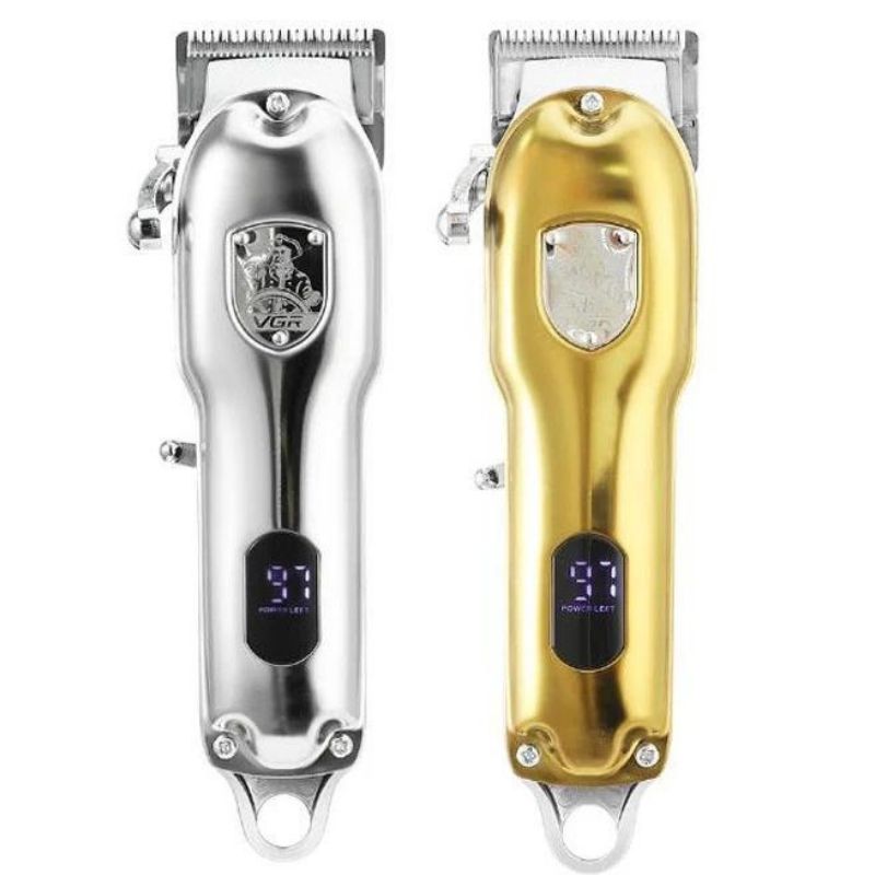 VGR V-652 Tondeuse à cheveux Professionnelle Rechargeable- Affichage Digital