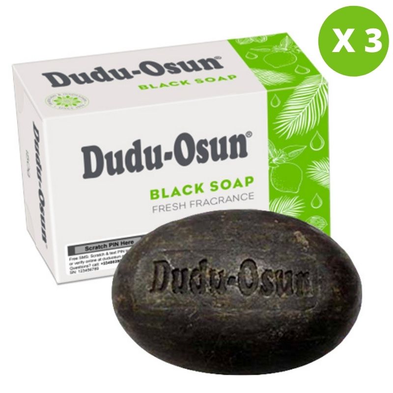 Dudu-Osun Tropical Natural – Pack de 3 Savons
