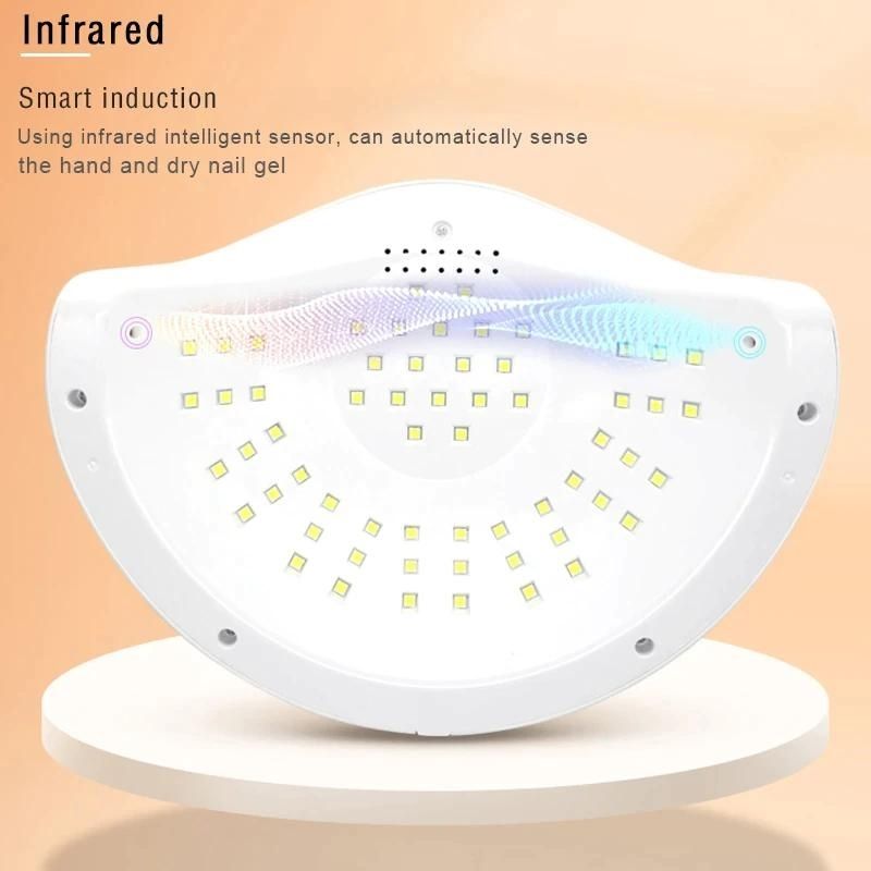 SUN Y3 Lampe UV/LED sèche-ongles- Durcisseur de Gels & vernis double main Avec Minuterie 120W
