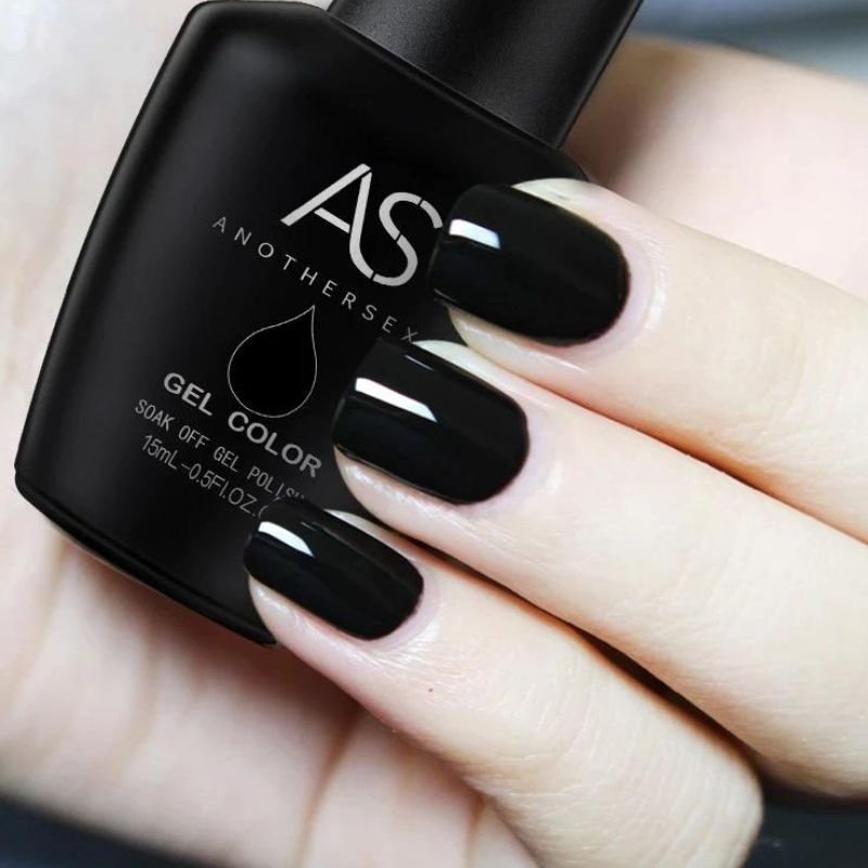 AS Vernis Semi Permanent UV/ LED - Pure Black