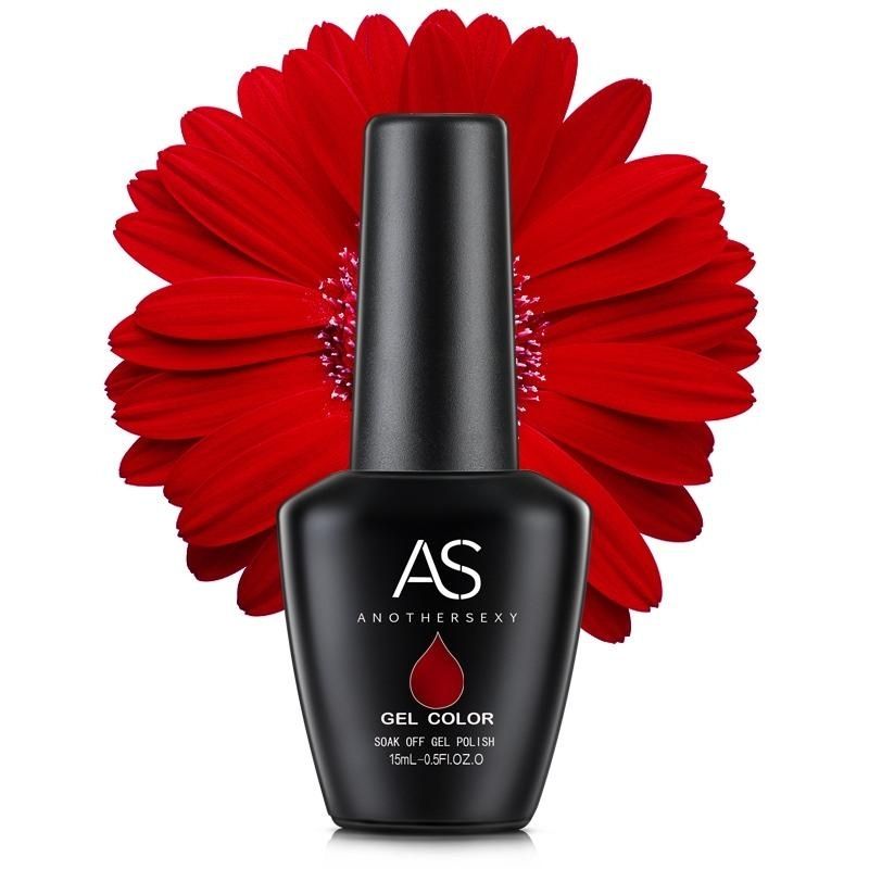 AS Vernis Semi Permanent UV/ LED - Rouge Intense