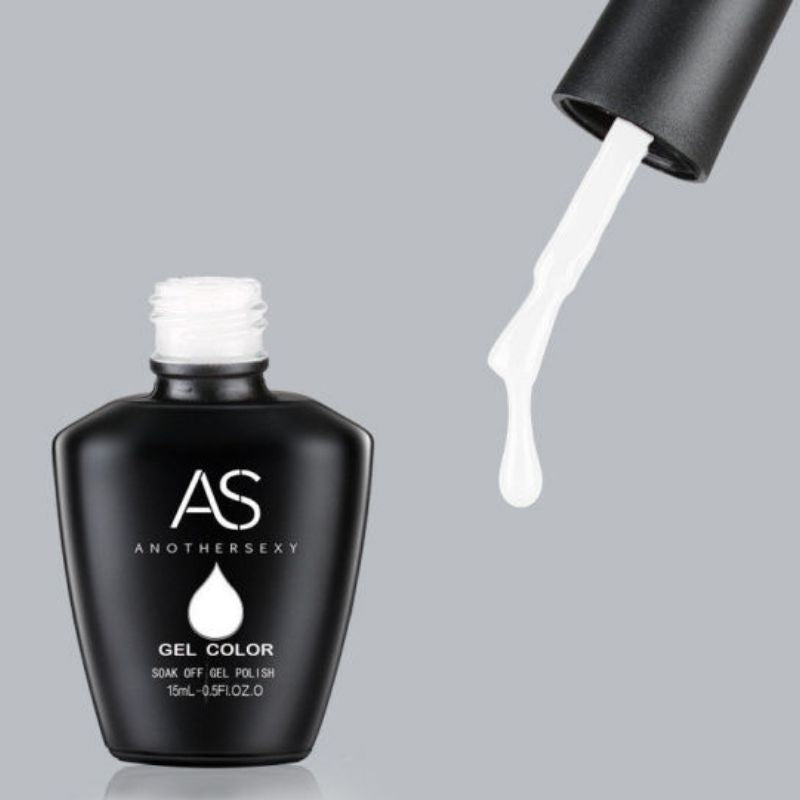 AS Vernis Semi Permanent UV/ LED - Blanc