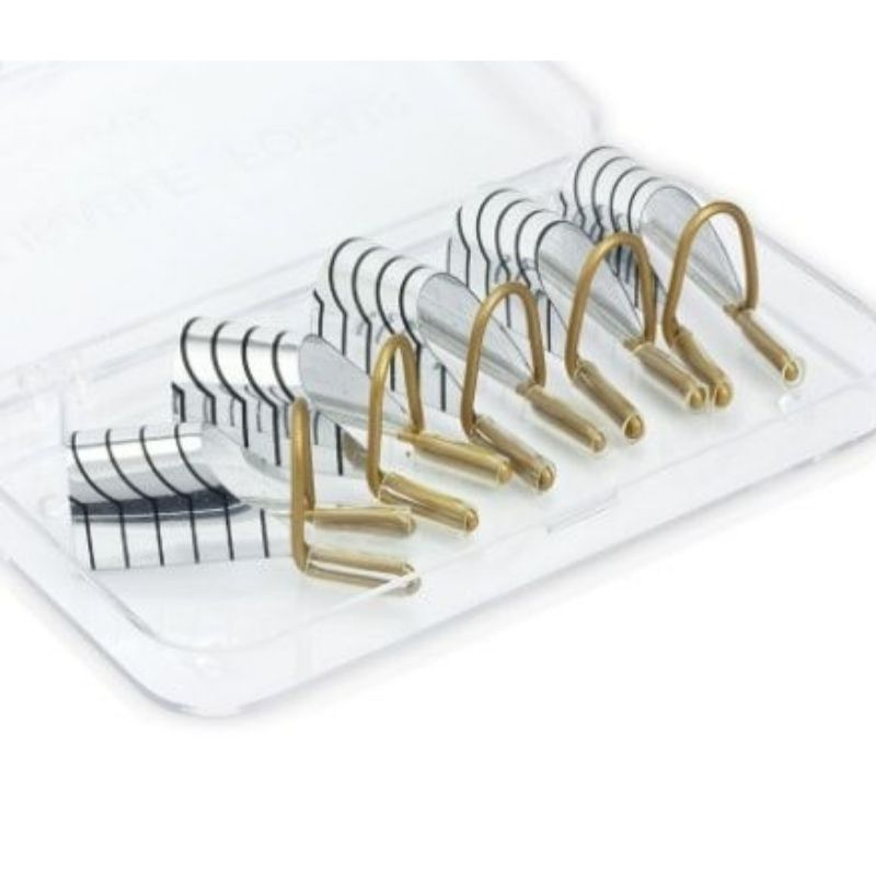 Lot de 5 Chablons forme réutilisable en téflon -Extension - Prothèse - Manucure Pose D'Ongles Uv