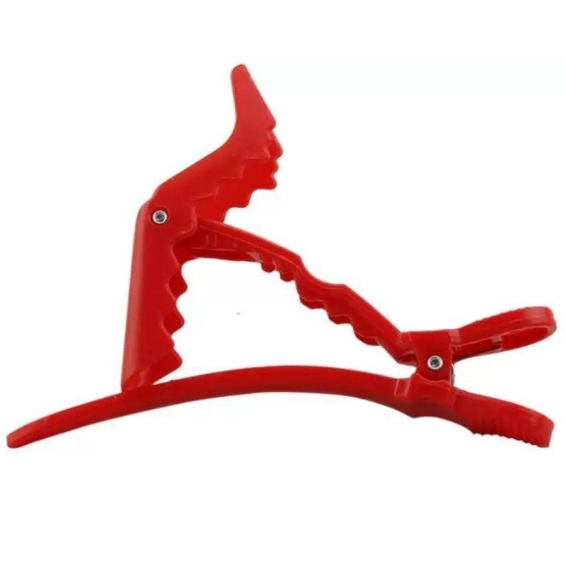 Lot de 6 Pinces - Clips - Barrette à cheveux dent de Crocodile