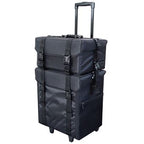 Valise Trolley - Maquillage Professionnel - Beauty Case Trolley - Multi Rangement