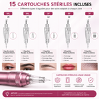 Stylo Dermographe PMU Professionnel Sans Fil Rechargeable – Microneedling, Sourcils, Lèvres & Maquillage Permanent