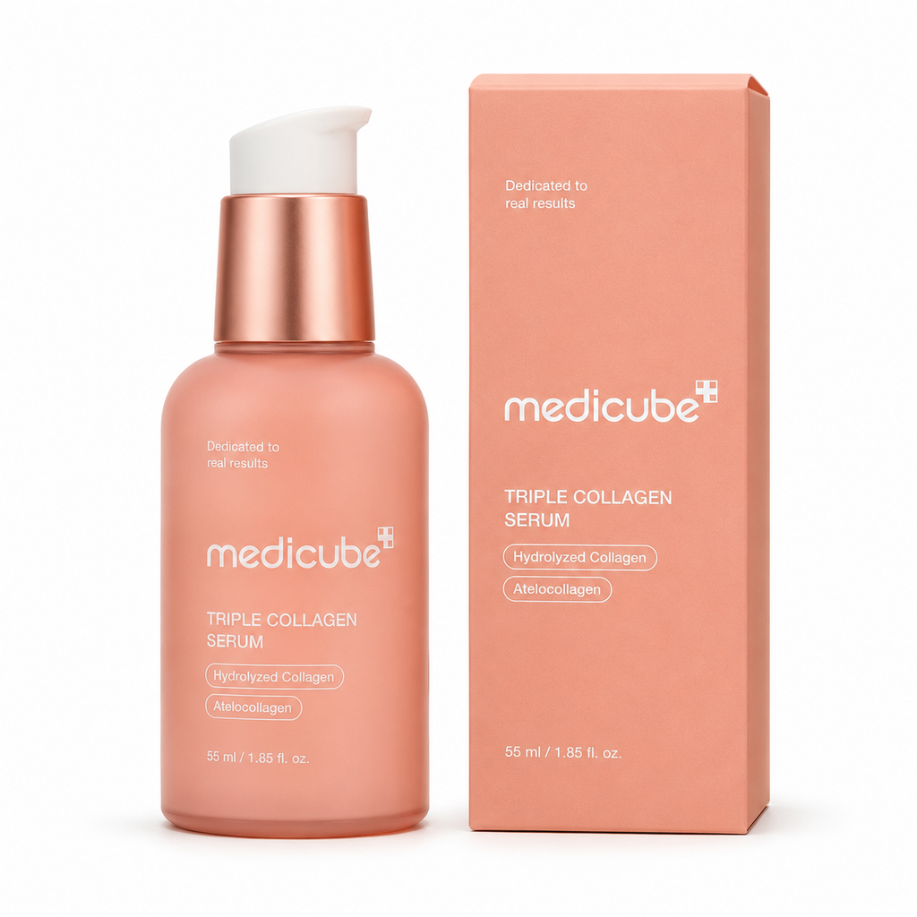 Medicube Triple Collagen Serum – Sérum Repulpant Et Hydratant Au Triple Collagène – 55 ml