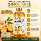 Huile De Massage Gingembre LovSkin - Ginger Massage Oil 500 ml