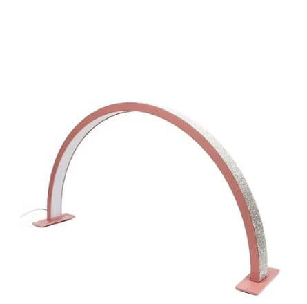 Lampe LED en Forme de Demi-Lune pour Salon de Beauté – Éclairage Professionnel et Élégant