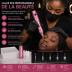 Stylo Dermographe PMU Professionnel Sans Fil Rechargeable – Microneedling, Sourcils, Lèvres & Maquillage Permanent