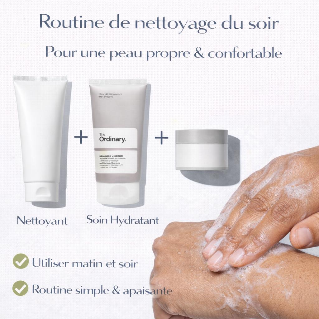 Nettoyant Squalane The Ordinary – Nettoie, Démaquille & Hydrate la Peau (50 ml)