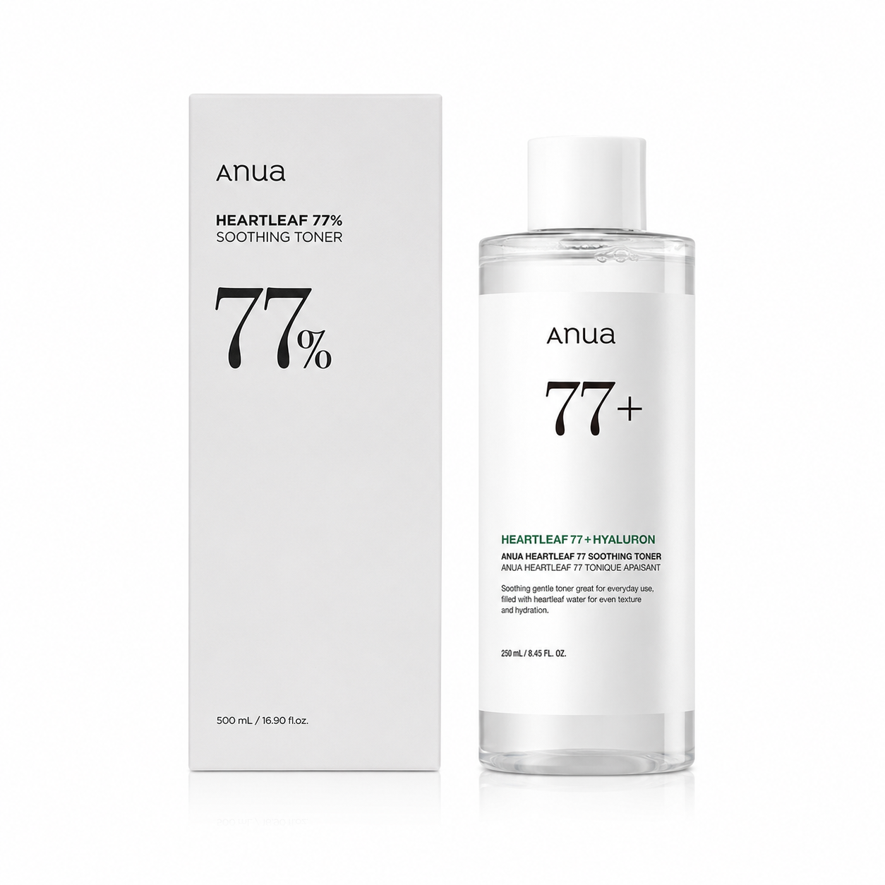 ANUA Heartleaf 77% Soothing Toner - Toner Apaisant Hydratant – 250ml