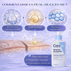 CeraVe Nettoyant Régénérant SA – Exfolie & Lisse la Peau – Peaux Normales 237ml
