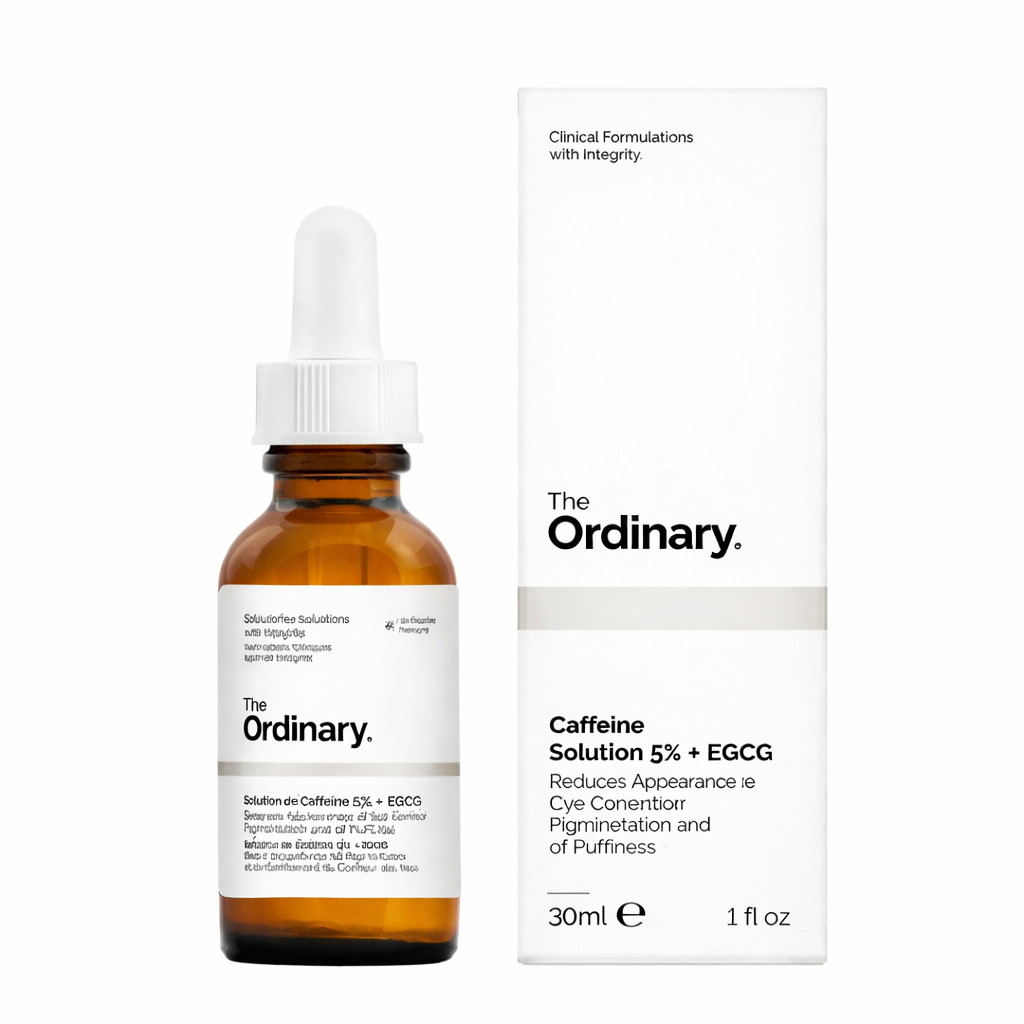 Sérum Caféine 5% + EGCG The Ordinary – Contour des Yeux Anti-Cernes & Poches