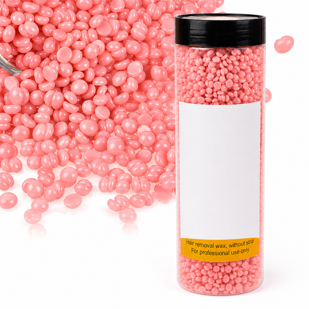 Cire Pelable en Perles Rose – Cire Épilation Sans Bandes Usage Professionnel
