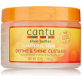 Cantu Shea Butter Natural Hair Define & Shine Custard - Gel Activatrice De Boucle - Définition Et Brillance