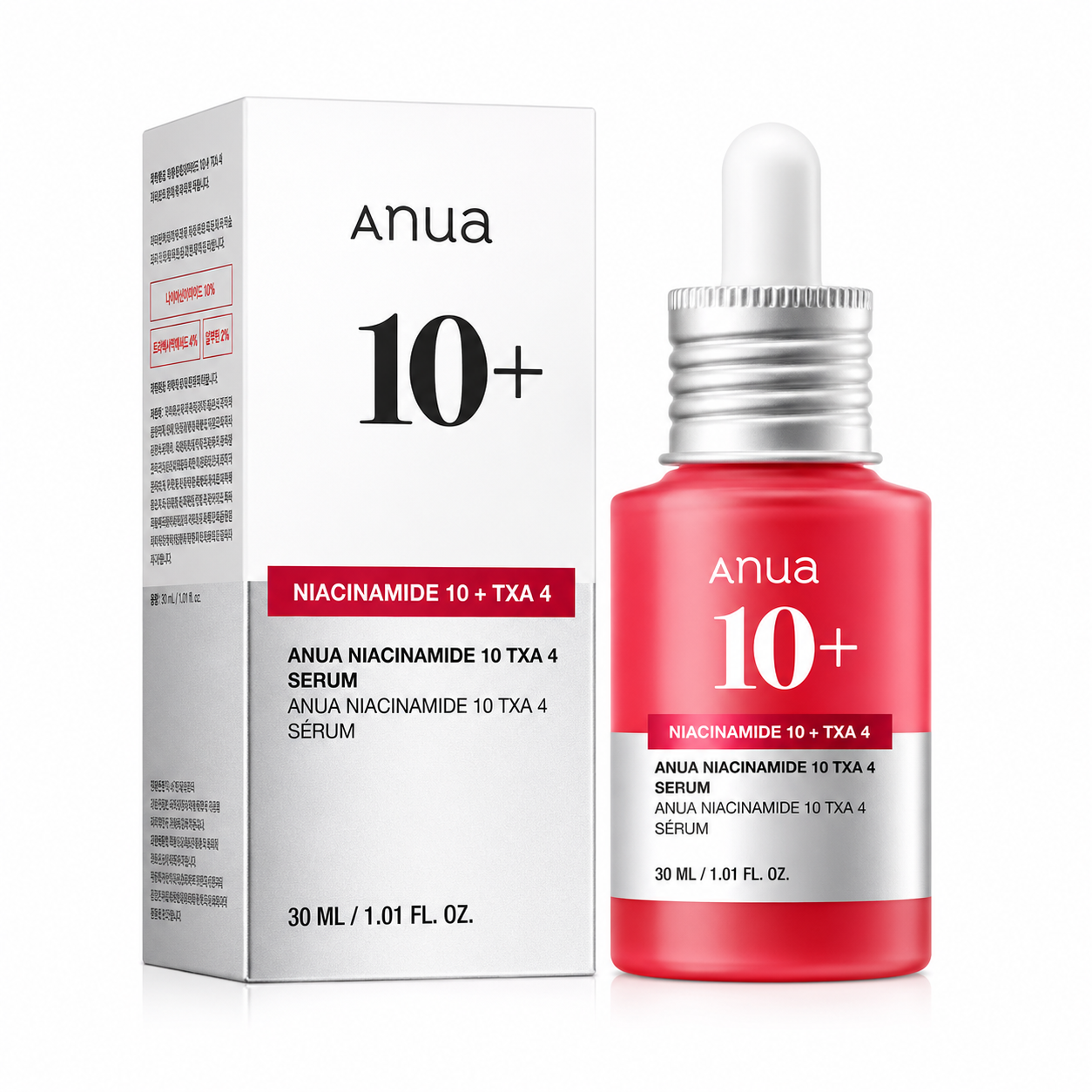 ANUA Niacinamide 10 + TXA 4 Serum – Sérum Éclat Anti-Taches – 30ml