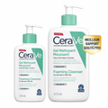 CeraVe Gel Nettoyant Moussant Peaux Normales à Grasses – Foaming Cleanser (236ml / 473ml)