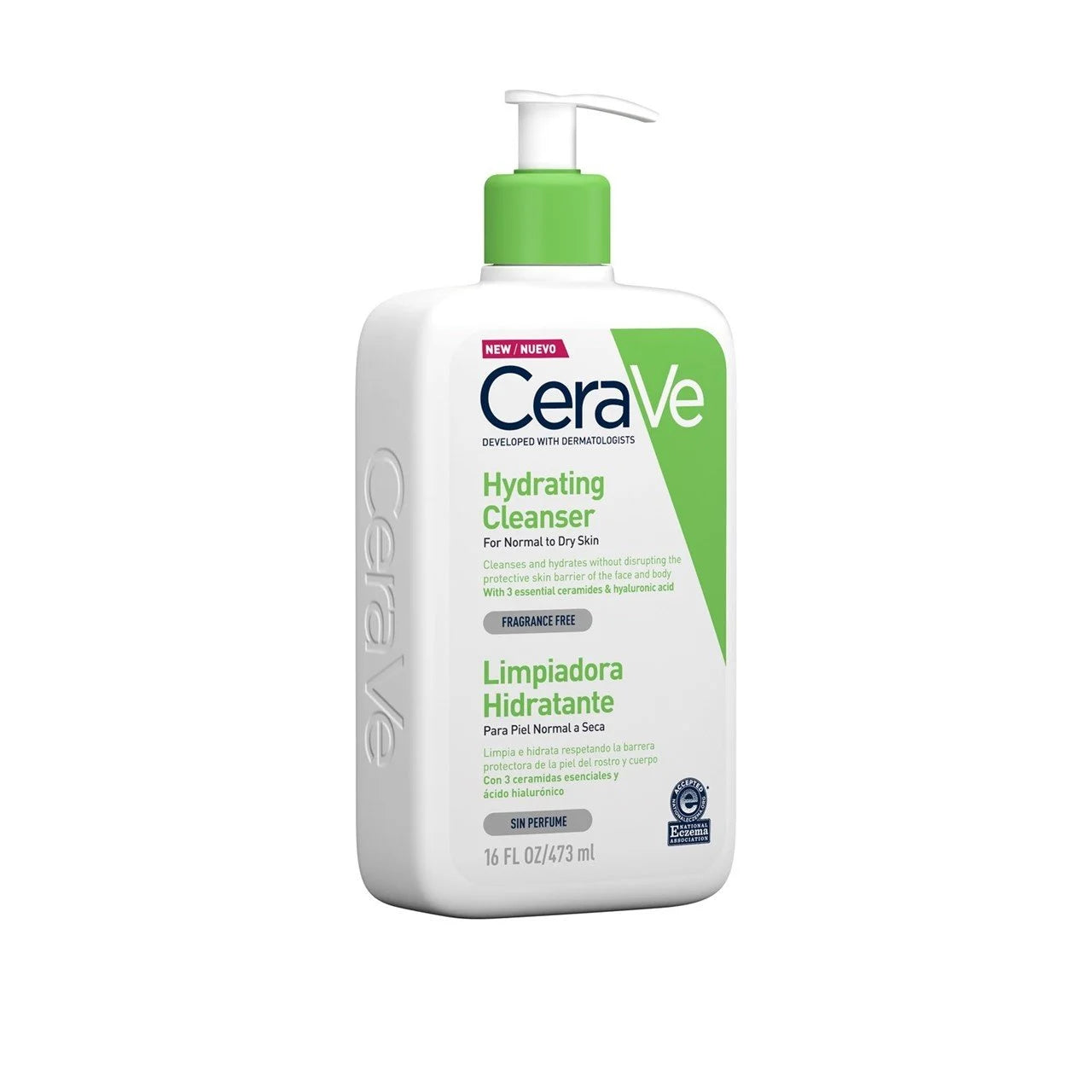 Cerave - Hydrating Facial Cleanser - Crème Lavante Hydratante - Peaux Normales  - à sèches