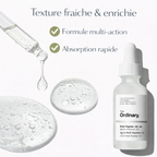 Sérum Multi-Peptides + Acide Hyaluronique The Ordinary (60ml) – Anti-Âge Global & Peau Repulpée
