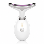 Appareil de Massage Visage LED & EMS 7 Couleurs – Outil Beauté Électrique Éclat & Détente (Blanc / Noir / Rouge)