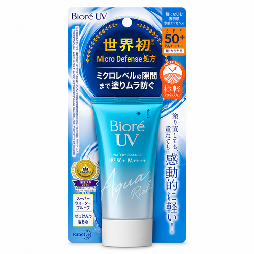 Bioré UV Aqua Rich Watery Essence SPF50+ PA++++ – Protection Solaire Hydratante