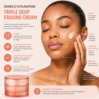 Medicube Triple Deep Erasing Cream – Crème Hydratante Repulpante Pour Une Peau Lisse Et Éclatante – 50 ml