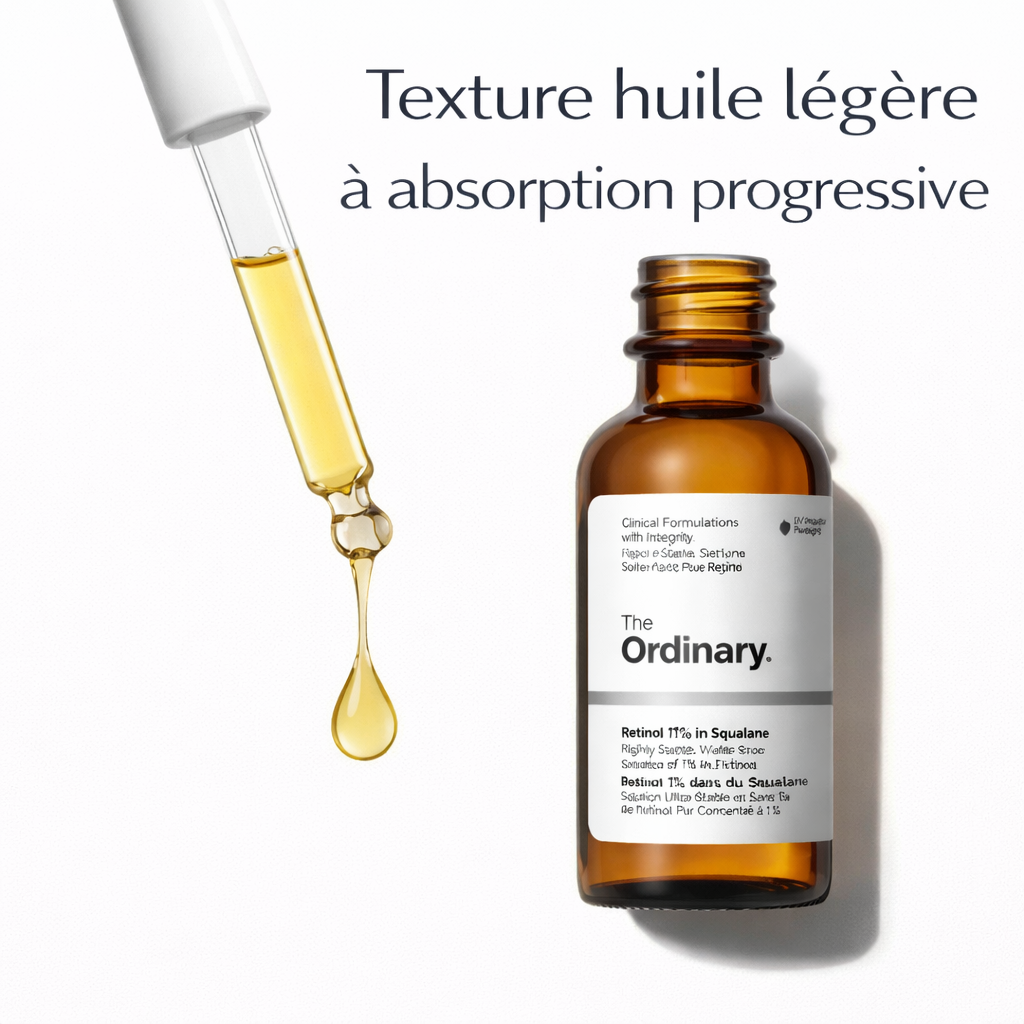 Sérum Rétinol 1% dans Squalane The Ordinary – Lisse & Améliore la Texture de la Peau