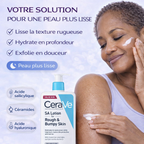 CeraVe SA Lotion Hydratante Anti-Rugosités – Peaux Rugueuses & Granuleuses – Lisse & Hydrate
