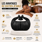Lot de 50 Soutiens-Gorge Jetables Noir – Sous-vêtements SPA Hygiéniques pour Soins, Massage & Institut