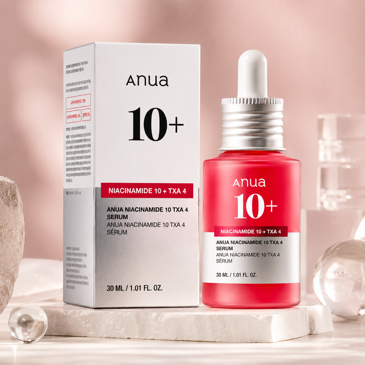 ANUA Niacinamide 10 + TXA 4 Serum – Sérum Éclat Anti-Taches – 30ml
