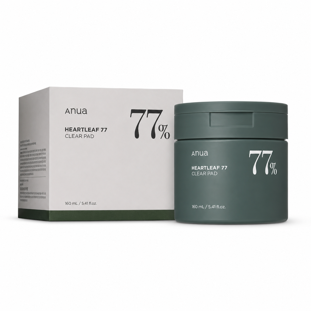 ANUA Heartleaf 77 Clear Pad – Disques Tonifiants Apaisants & Exfoliants