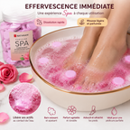 Pastilles Effervescentes Spa Pédicure 1KG – Bain De Pieds Relaxant Rose Ou Lait & Miel