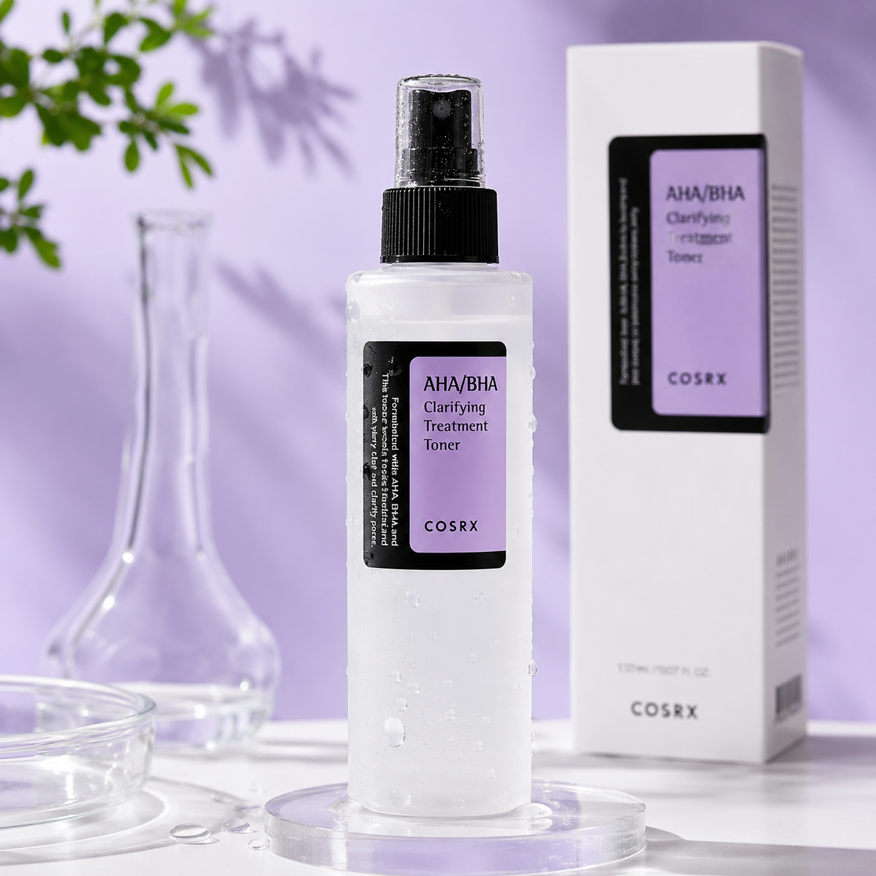 COSRX AHA/BHA Clarifying Treatment Toner – Toner Exfoliant Purifiant 150ml