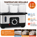 Chauffe-Serviettes Professionnel Spa & Institut – Stérilisateur de Serviettes Chaudes 18L avec Température Réglable