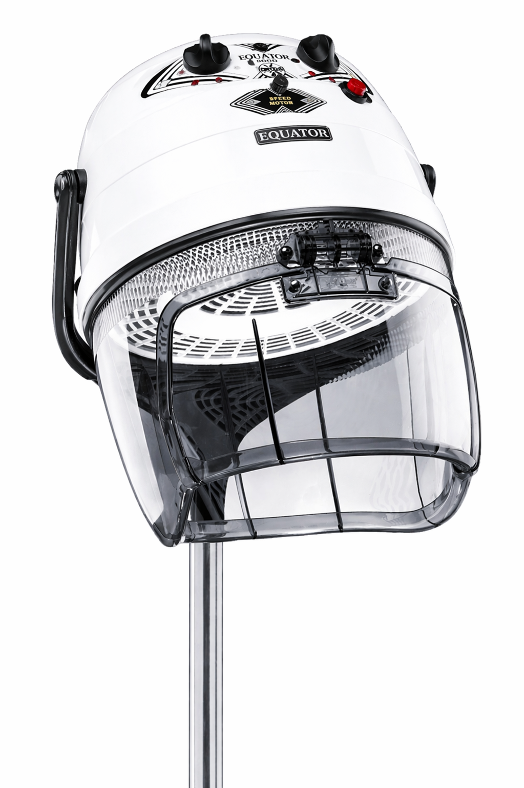 Casque Sèche-Cheveux Professionnel sur Pied EQUATOR – 3000W avec Minuterie & Air Froid